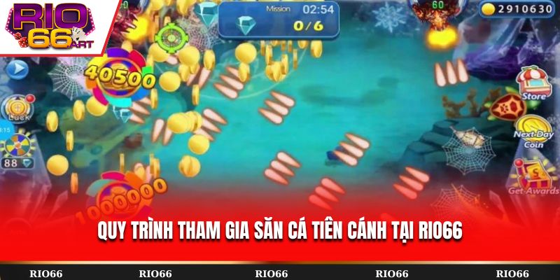 Quy trình tham gia săn cá tiên cánh tại Rio66