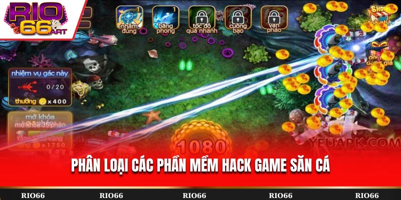 Phân loại các phần mềm hack game săn cá