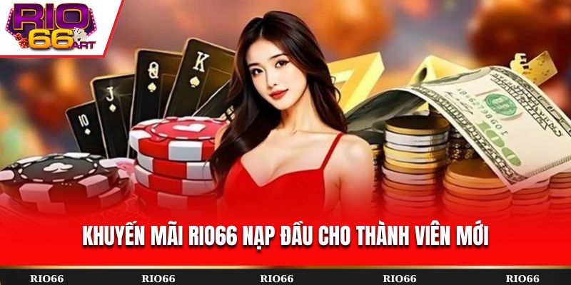 Khuyến mãi Rio66 nạp đầu cho thành viên mới